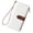 A-White, variant on SENDEFN Women Genuine Leather Wallet Large Capacity Bifold RFID Blocking Card Holder with Zipper Coin Pocket