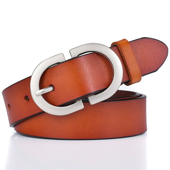 SENDEFN Women Leather Belts with Pin Buckle Waist Belt for Jeans Pants Dresses