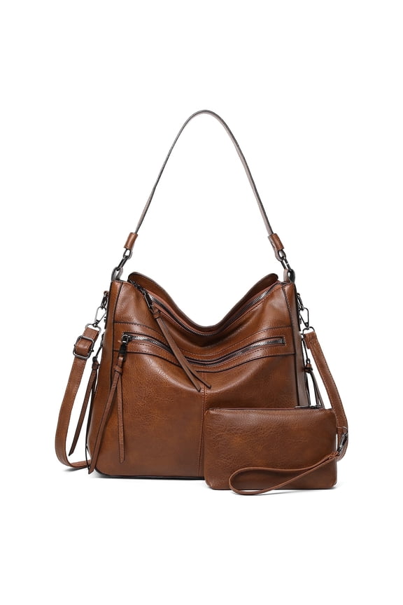 Women Tote Bag Handbags Leather Fashion Hobo Shoulder Bags with Adjustable Shoulder Strap
