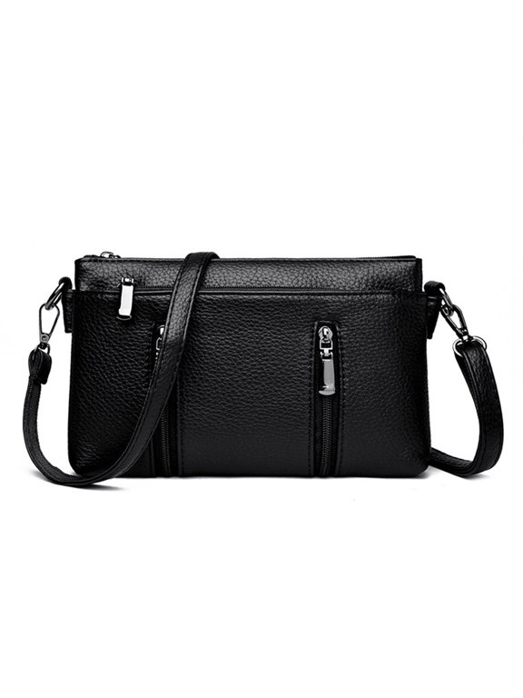 Women's Shoulder Bag, Medium Handbag, Women's Leather Crossbody Bags with Adjustable Strap
