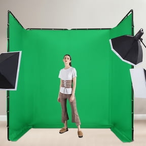 SENDERPICK 13.12 * 7.87FT Photography Background Support System Portable Large Chromakey White Screen Backdrop with Stand for Photo Studio Video Shooting Live Streaming Parties Keying Stage