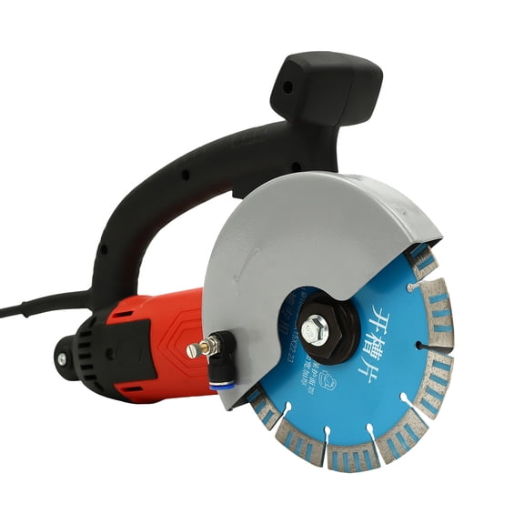 SENDERPICK 3KW Concrete Cut off Saw Wet Dry Concrete Saw Cutter, Cutting Machine with Water Pump & Blade, 2.05" Max Cutting Depth, for Tile, Brick, Cutting Stone, Granite, Concrete