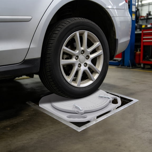 SENDERPICK 5 Ton Wheel Alignment Turn Plates Car Truck, Turntable Wheel Alignment Tool, 360 Rotating Turn Plate Table Car Truck Front End Wheel Alignment Turn Plate Tool for Car Truck NEW