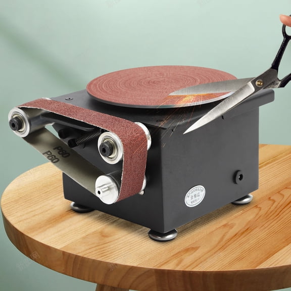 SENDERPICK 6inch Electric Disc Sander Machine Edge Sharpener Mini Bench Polisher Tools Kits 7 Gears Speed Adjustable