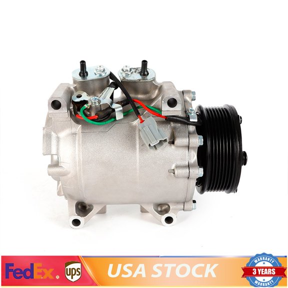 SENDERPICK A/C Conditioner Compressor, AC Compressor with Clutch, Compressor Parts for 2.4L L4 2002-2006 CO 10663AC (Scroll Replacement)