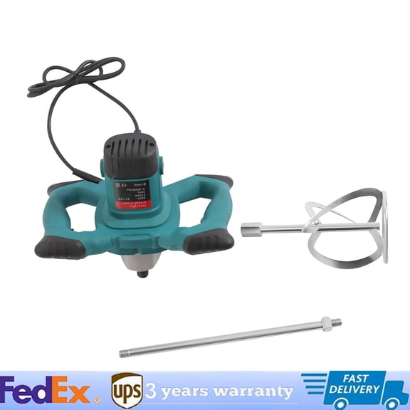 SENDERPICK Concrete Cement Mixer Drill, 6 Speed 2100W Electric Handheld Paint Mixer Stirrer 800rpm/min Concrete Mixer Tools for Mixing Cement, Concrete, Mortar, Plaster, Putty