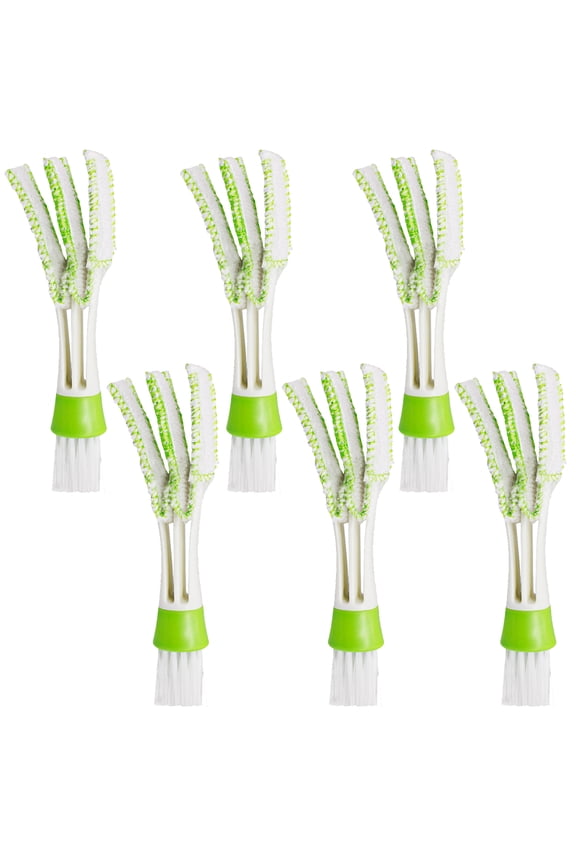Mini Duster, 6 Set Car Vent Cleaner Automotive Air Condition Brush Keyboard Cleaner