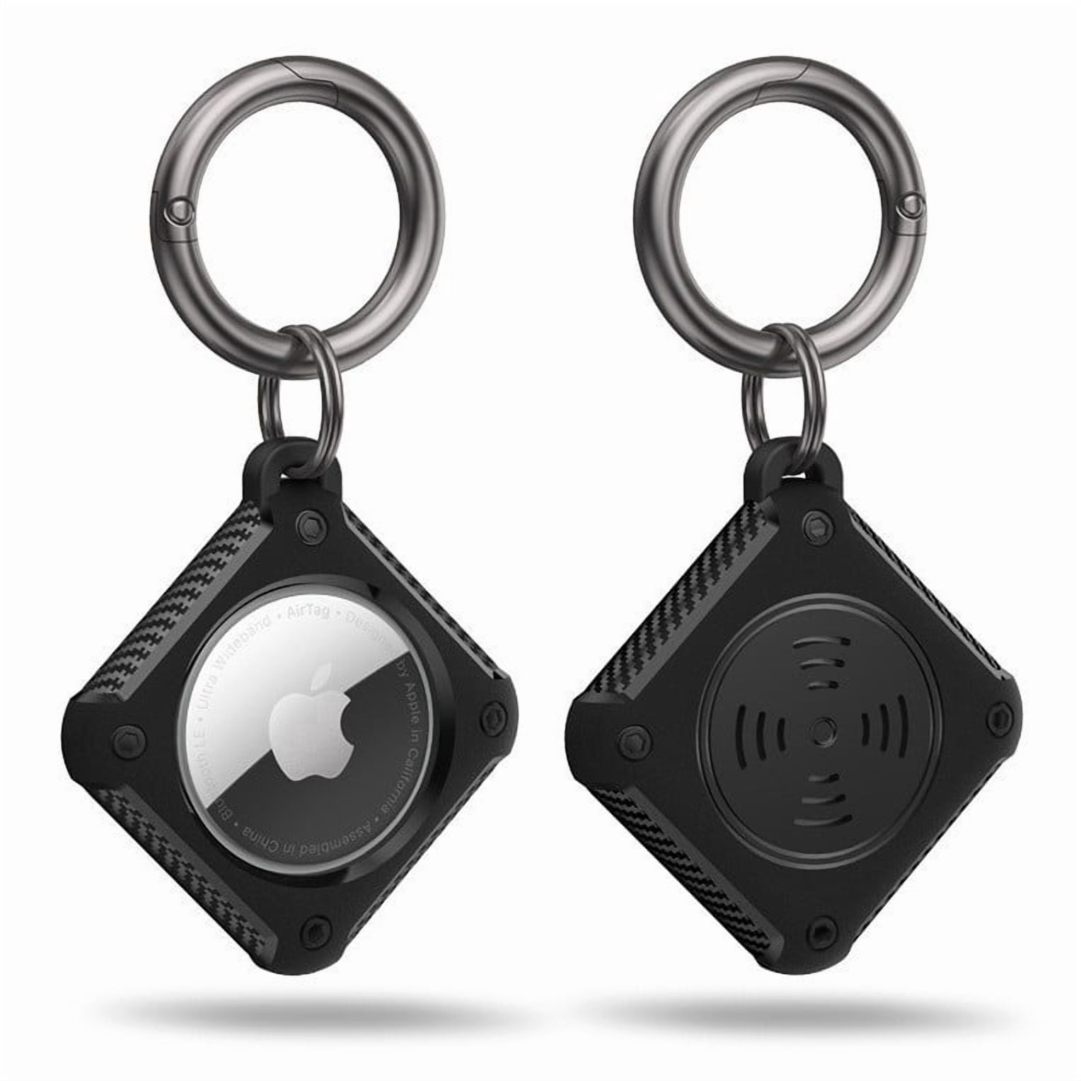 SENHAWK AirTag Keychain 2 Pack, Secure Locking Protective Case with ...