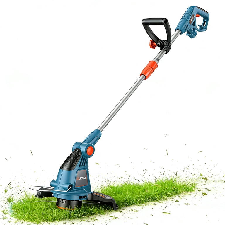 SENIX 2-in-1 13''Corded Weed Eaters & Edger, String Trimmer, Auto