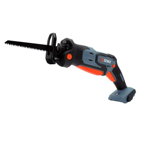 SENIX 20 Volt Max* 1/2-Inch Compact Reciprocating Saw Tool Set, Variable Speed, 2800 SPM Max (Tool Only) PSRX2-M1-0