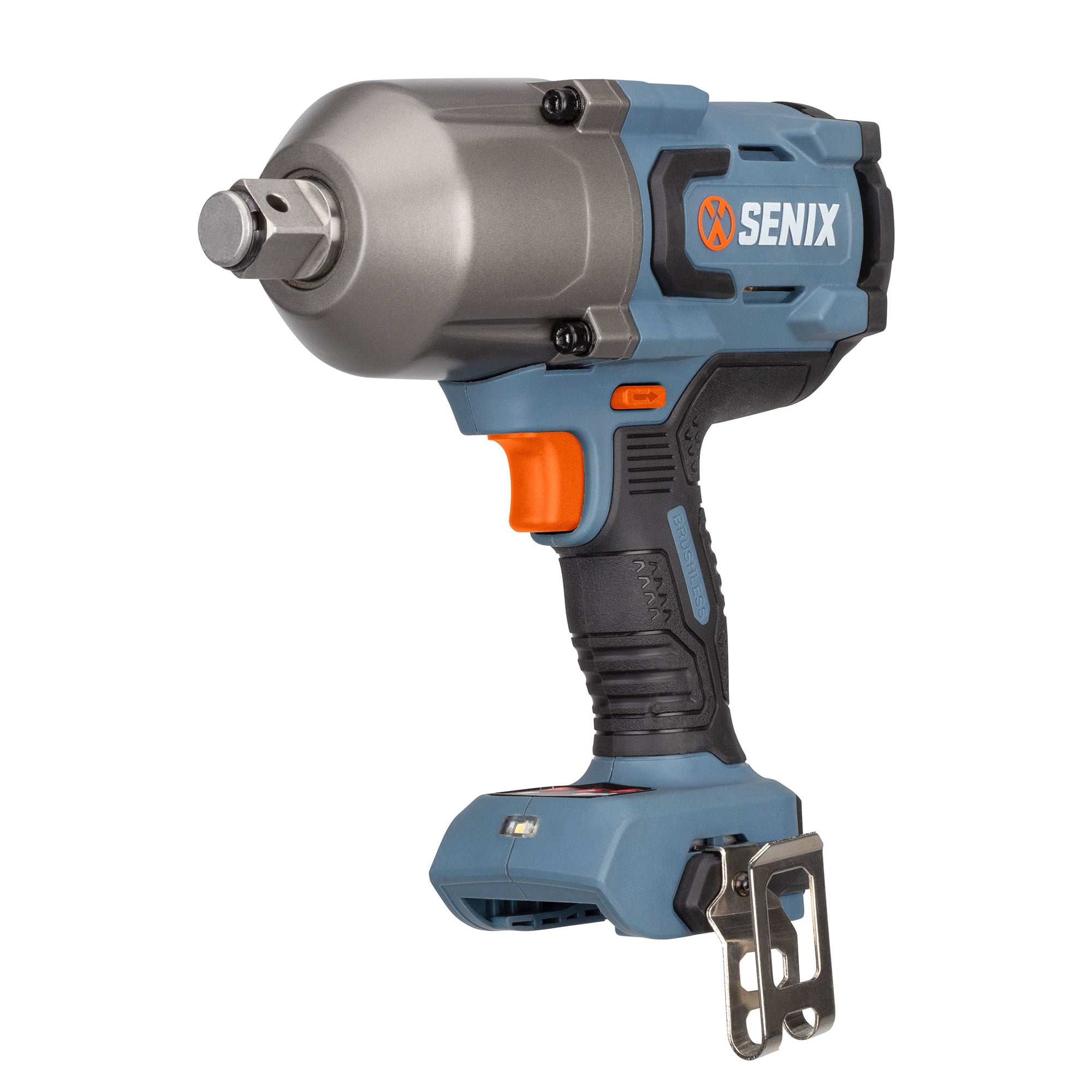 SENIX 20 Volt Max* Brushless 3/4-Inch Impact Wrench, 1100 Ft-Lbs Max Torque, Tool Only, PDWX2-M5-0