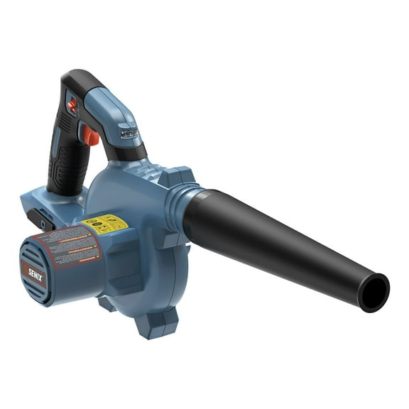 SENIX 20 Volt Max* Cordless Jobsite Blower Up to 75 CFM and 180 MPH, 3 Speeds, (Tool Only) BLX2-M-0