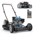 thumbnail image 1 of Senix 21" Gas Lawn Mower, 144cc 4-Cycle, 2-in-1 Mulch & Side Discharge, Durable Design, 6 Adjustable Heights, 1 of 13