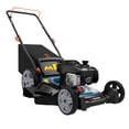thumbnail image 1 of SENIX Gas Lawn Mower 21in Cutting Blade 22in Cutting Deck, 140cc 4-Cycle Made in Briggs & Stratton Engine, 3-In-1, 6-Height Adjustment, 11" Rear Wheels, LSPG-M7, 1 of 17
