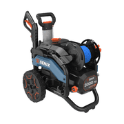 SENIX 3000 PSI 2.3 Max GPM 15 Amp Brushless Electric Pressure Washer, Power Washer with 6 Quick Connect Nozzles & Dual Detergent Tanks for Patio, Driveway, Car Cleaning HPWE15 H1