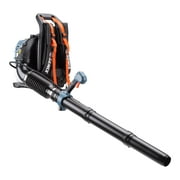 SENIX 49 cc 4-Cycle Gas Powered Backpack Leaf Blower, Eco-Friendly, Up to 600 CFM and 200 MPH, BLB4QL-M