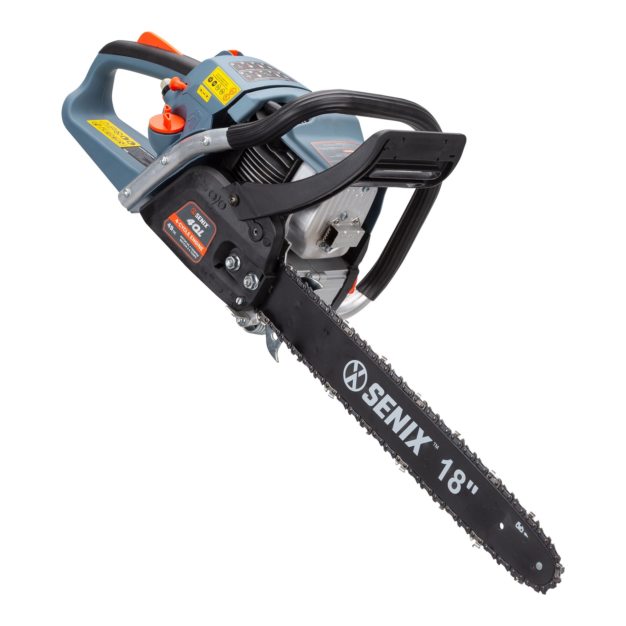 SENIX 49cc 4-Cycle 18-Inch Gas Chainsaw with Oregon Bar SENIX 49cc 4-Cycle 18-Inch Gas Chainsaw with Oregon Bar