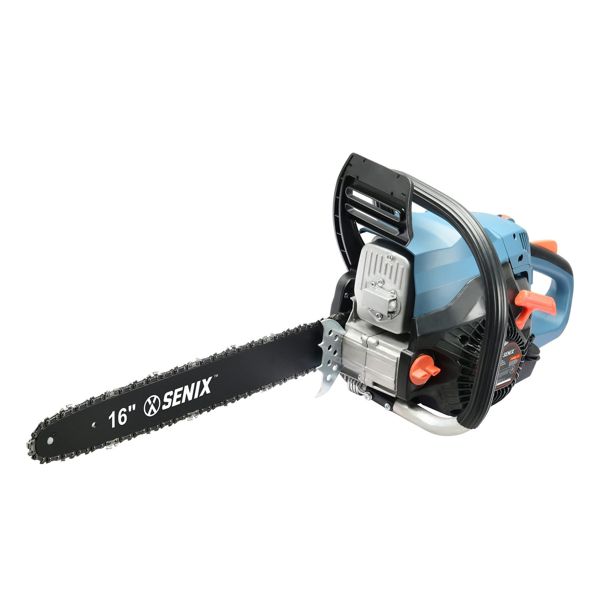 SENIX CS4QL-L3 4QL Gas Chainsaw with 16-inch Oregon Bar and Chain