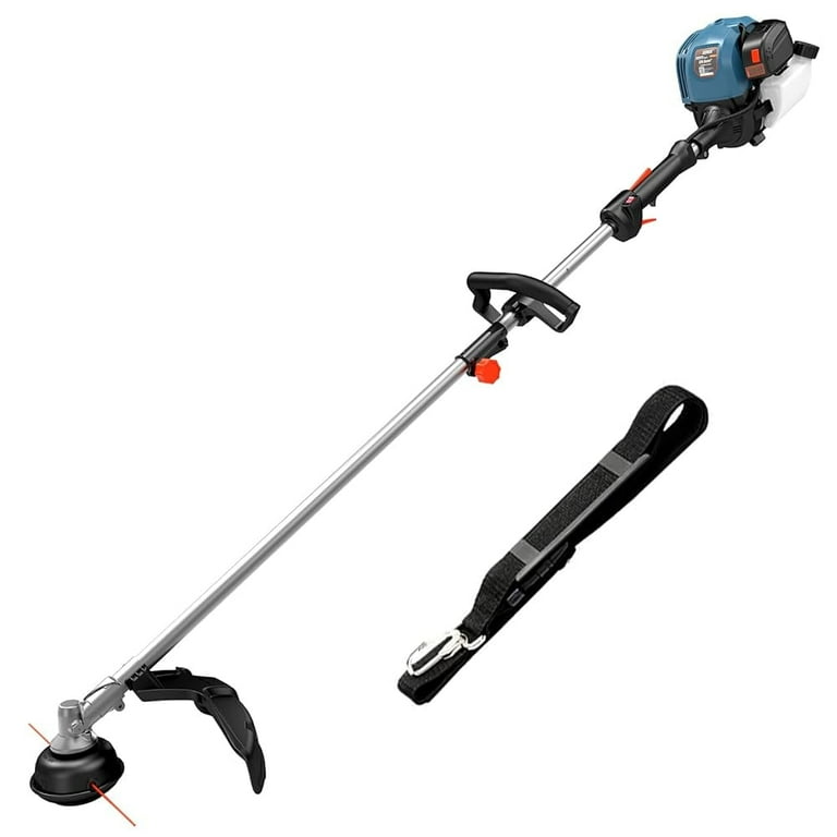 SENIX 26.5cc 4-Cycle Gas Weed Eater, Straight Shaft, Dual
