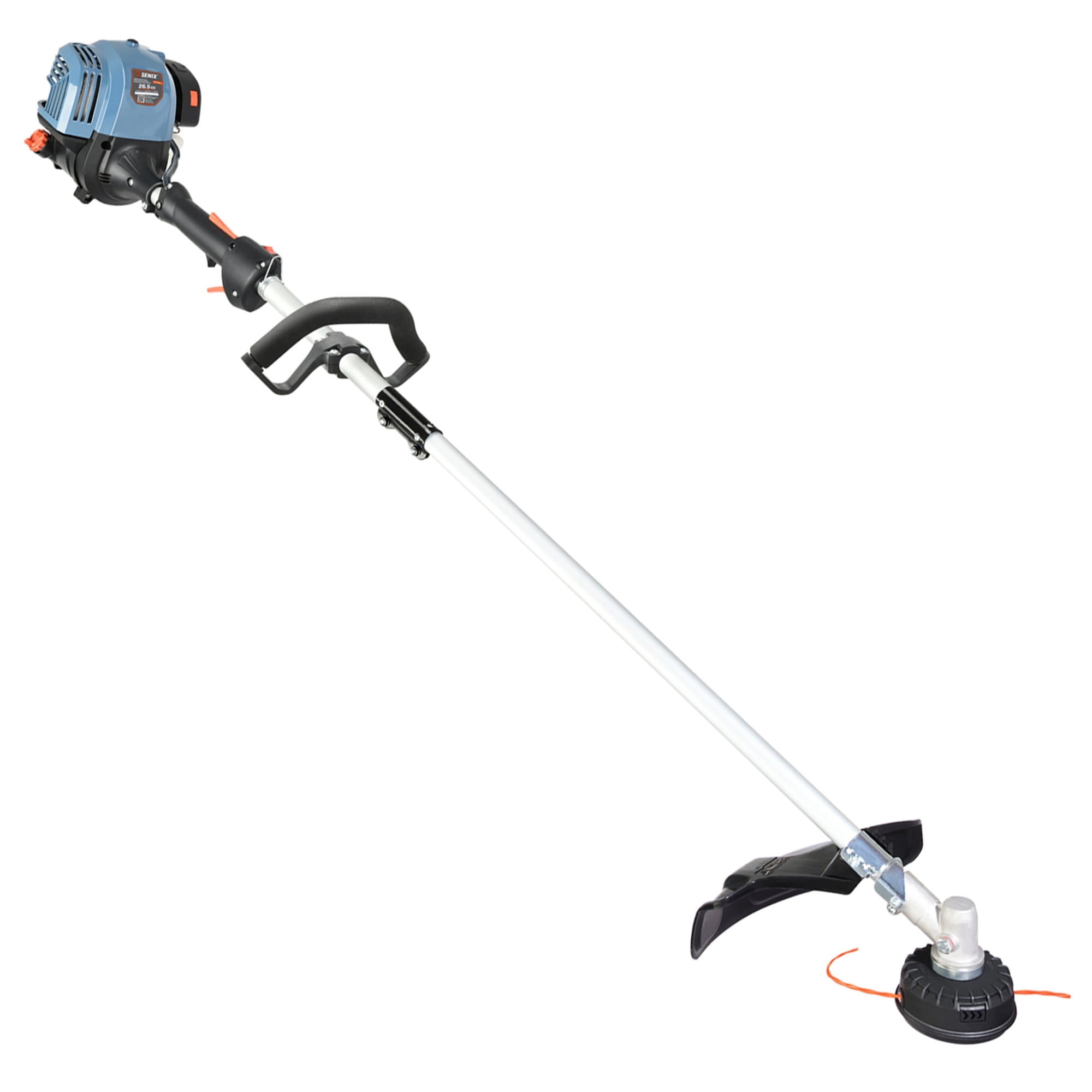 SENIX 26.5cc 4-Cycle Gas Weed Eater, Straight Shaft, Dual