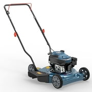 SENIX Gas Lawn mower, 20in Cutting Blade 21in Cutting Deck, 144cc 4-Cycle Engine, Steel Deck with Side Discharge, LSPG-L4