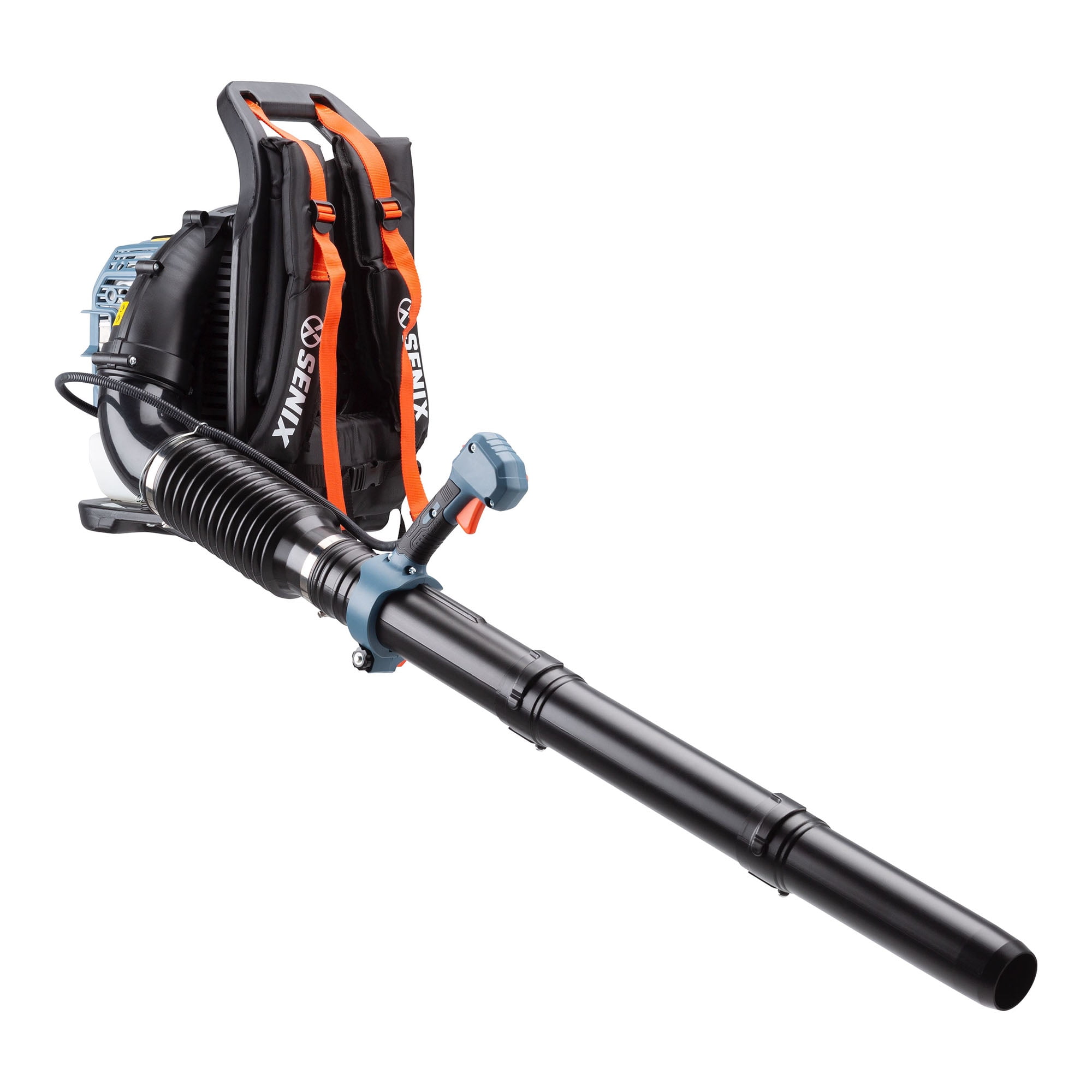SENIX High Power 49cc Four-Cycle Gas Powered Leaf Blower, Up to 600 CFM and 200 MPH, BLB4QL-M