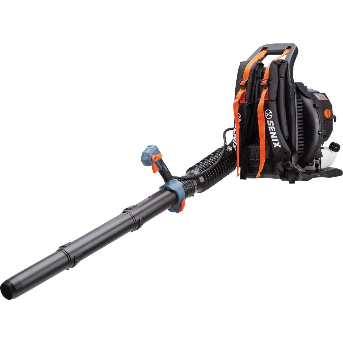 SENIX High Power 49cc Four-Cycle Gas Powered Leaf Blower, Up to 600 CFM and 200 MPH, BLB4QL-M