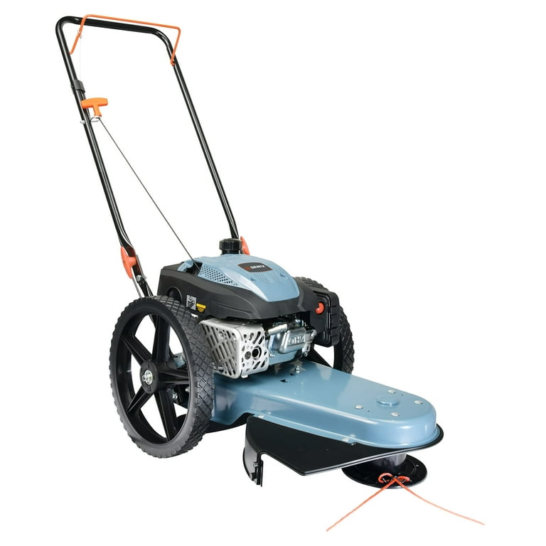 SENIX High Wheel Gas Walk Behind Brush Cutter and String