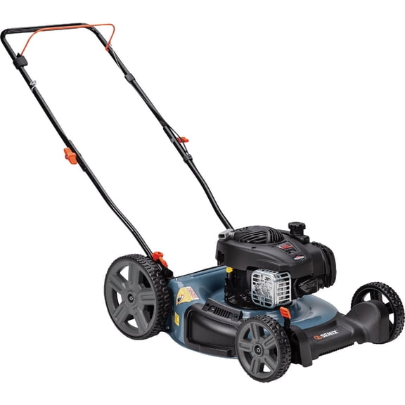 Senix Gas Push Lawn Mower LSPG-M4 - 21 In, 125 Cc Briggs & Stratton, 6-Position, Mulching