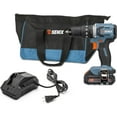 thumbnail image 1 of SENIX X2 20 Volt Max Cordless 1/2-Inch Hammer Drill Driver with Brushless Motor, Power Tool Kit Includes Storage Bag, 2.0 Ah Battery, and Charger PDHX2-M2, 1 of 8