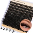 thumbnail image 1 of SENLINK 2027 NEW DIY Lash Clusters Full Volume Eyelash Extension 10-18MIX D Curly Individual Lash Clusters 90D Individual Lashes Extensions Clusters Lashes DIY Lash for Beginners by SENLINK, 1 of 6