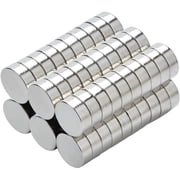 SENLLEO 50 Pack Extra Strong Magnets 8 x 3 mm, Grade N42 Neodymium Magnet for White Board, Fridge, Pin Board and DIY Picture