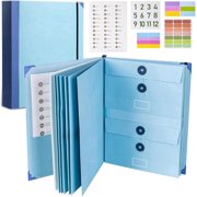 SENLLEO Document Organizer Binder, Life File Folders for Important Papers, Emergency Binder, Birth Certificates, IDs, Passports, Photos, and Letters By PULMCheerger