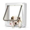 thumbnail image 1 of SENNAUX 4-Way Lockable Pet Door Flap with Transparent Flap, 7" x 8", 1 of 7