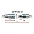thumbnail image 1 of SENRISE 1/2"-3/4" BSP Flat Thread Male Thread Female Thread Adapter Connectors Kit, 1 of 5