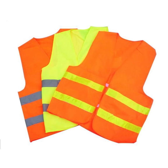 SENRISE 1/3Pcs Traffic Safety Reflective Vest Front Safety Vest With Reflective Strips Universal Size 3 Colors