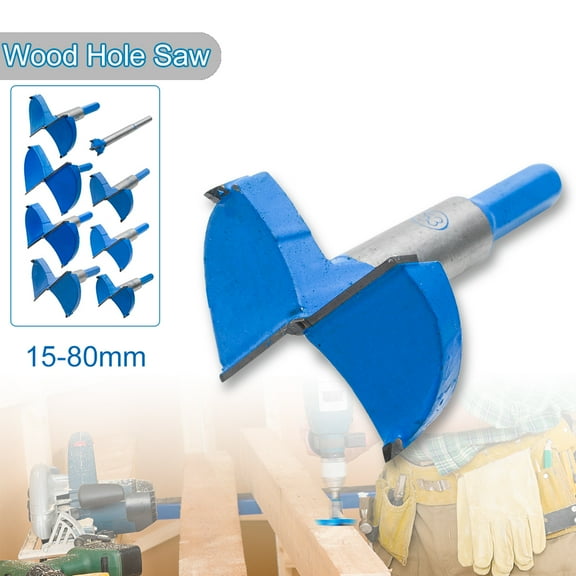 SENRISE 15-80MM Woodworking Hole Saw Drill Bit Sharp Edge for Electric Drill Drilling Machine 9 Choice