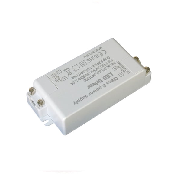SENRISE 24W LED Driver Panel Lighting Power Adapter Power Supply for Spotlights Downlights Ceiling Lights White