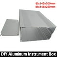 thumbnail image 1 of SENRISE 2PCS Aluminum Instrument Box Case Enclosure Effect Case Holding Circuit Board, 1 of 7