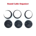 thumbnail image 1 of SENRISE 6/12Pcs Cable Clips Reel Organizer Cord Management Charger Desktop Clip Wire Holder Round for Home Office, 1 of 7