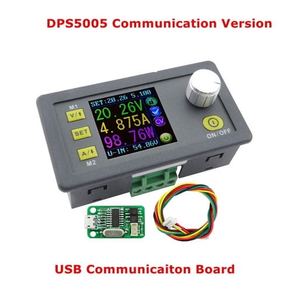 SENRISE Adjustable digital control USB Bluetooth Board LCD Display Power Supply