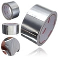 thumbnail image 1 of SENRISE Aluminium Foil Tape Heat Resistant Strong Stickiness Pipes Refrigerator Repairing Waterproof Sliver 15 Sizes, 1 of 6