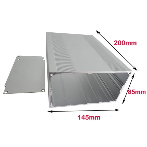 SENRISE Aluminum Instrument Box Case Enclosure Effect Case Holding Circuit Board
