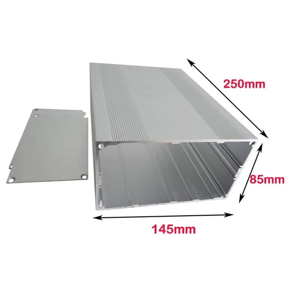SENRISE Aluminum Instrument Box Case Enclosure Effect Case Holding Circuit Board