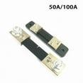 thumbnail image 1 of SENRISE Ammeter Shunt Resistor External Shunt Rated Current 120% 50A/100A Black, 1 of 1