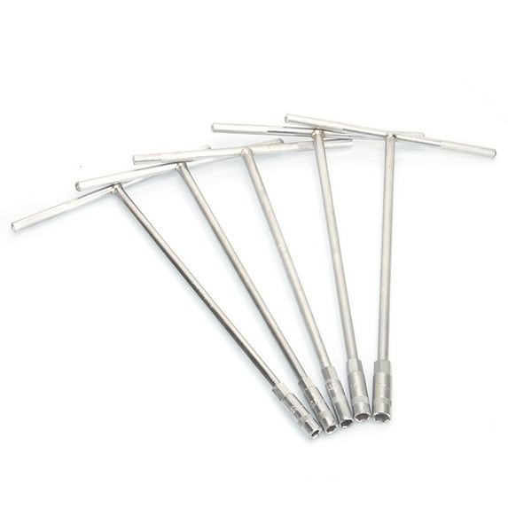 SENRISE Compact T-Handle Wrench Size 12 mm Silver Universal