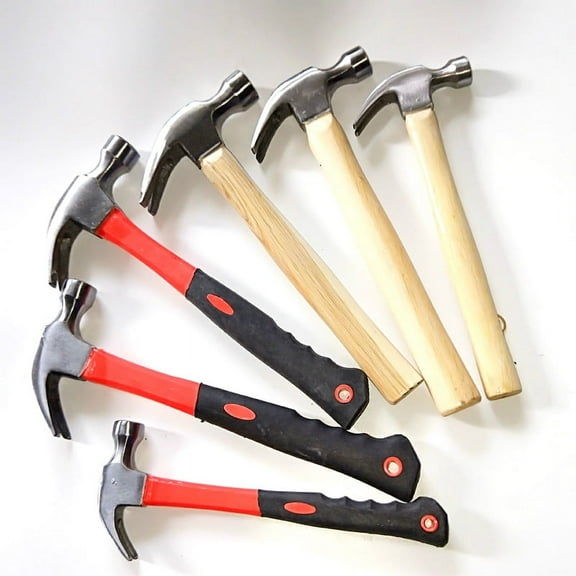 SENRISE Curved Claw Solid Steel Hammer Claw Hammer with Comfort Grip