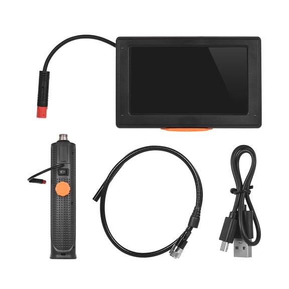 SENRISE Digital Video Inspection Borescope Camera Endoscope Pipe Car Repair Tool Black