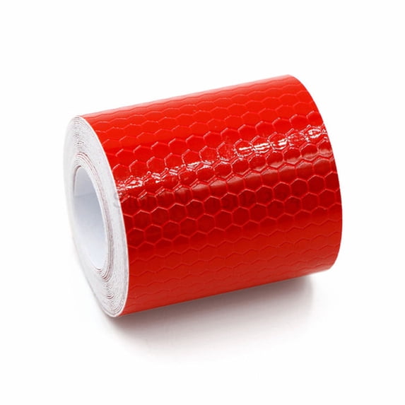 SENRISE Durable Reflective Tape Trailer Safety Warning Sign Conspicuity Tape Film Sticker 4 Colors