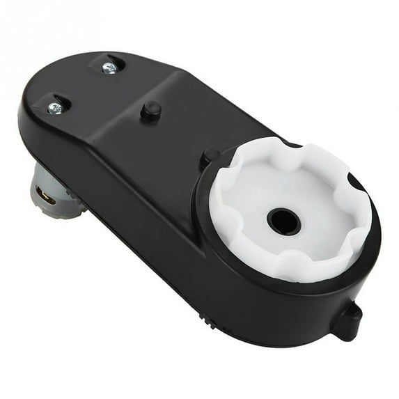 SENRISE Electric Motor Gearbox for Children Powered Ride Toys Replacement Gear Box Black 550-6V-18000 Turn